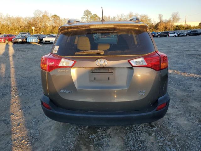 2T3RFREV8EW182533 - 2014 TOYOTA RAV4 XLE TAN photo 6