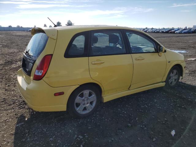 JS2RC41H435203206 - 2003 SUZUKI AERIO SX YELLOW photo 3