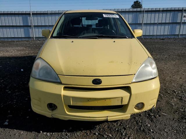 JS2RC41H435203206 - 2003 SUZUKI AERIO SX YELLOW photo 5