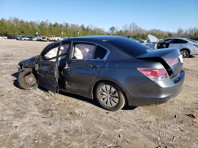 1HGCP2F35BA137049 - 2011 HONDA ACCORD LX GRAY photo 2