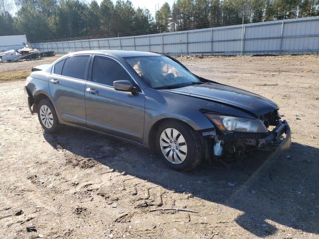 1HGCP2F35BA137049 - 2011 HONDA ACCORD LX GRAY photo 4