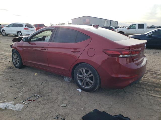 KMHD84LF1HU430573 - 2017 HYUNDAI ELANTRA SE RED photo 2