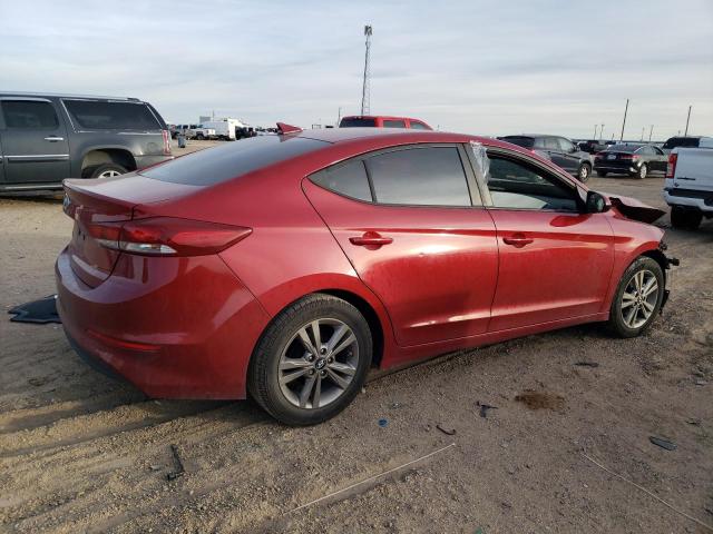 KMHD84LF1HU430573 - 2017 HYUNDAI ELANTRA SE RED photo 3