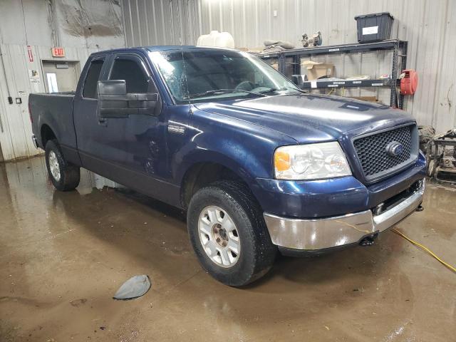 1FTPX14515NA38319 - 2005 FORD F150 BLUE photo 4