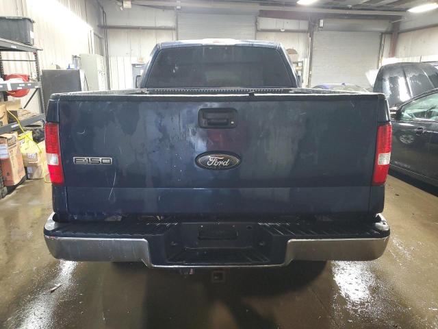 1FTPX14515NA38319 - 2005 FORD F150 BLUE photo 6