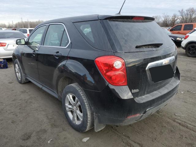 2GNALBEKXD6347034 - 2013 CHEVROLET EQUINOX LS BLACK photo 2