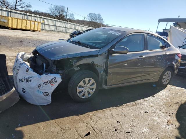 KMHCT4AE2HU381341 - 2017 HYUNDAI ACCENT SE SILVER photo 1