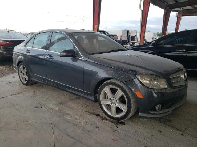 WDDGF5EB2AR087620 - 2010 MERCEDES-BENZ C300 300 BLACK photo 4