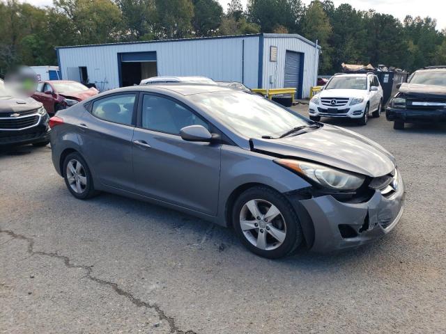 5NPDH4AE0DH292110 - 2013 HYUNDAI ELANTRA GLS GRAY photo 4