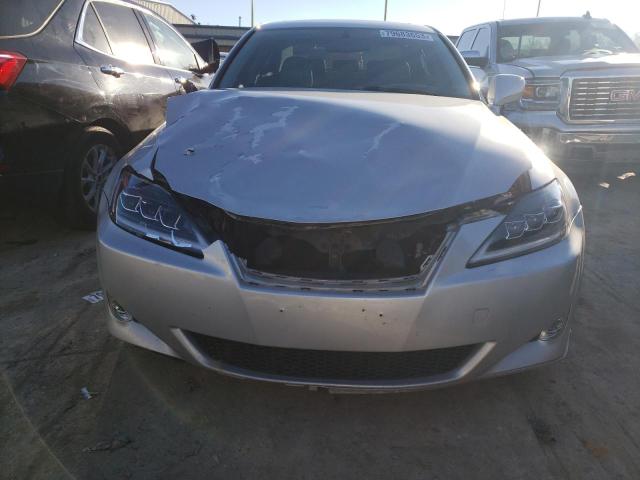 JTHBK262185082941 - 2008 LEXUS IS 250 SILVER photo 5