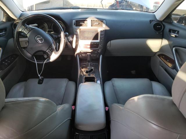 JTHBK262185082941 - 2008 LEXUS IS 250 SILVER photo 8