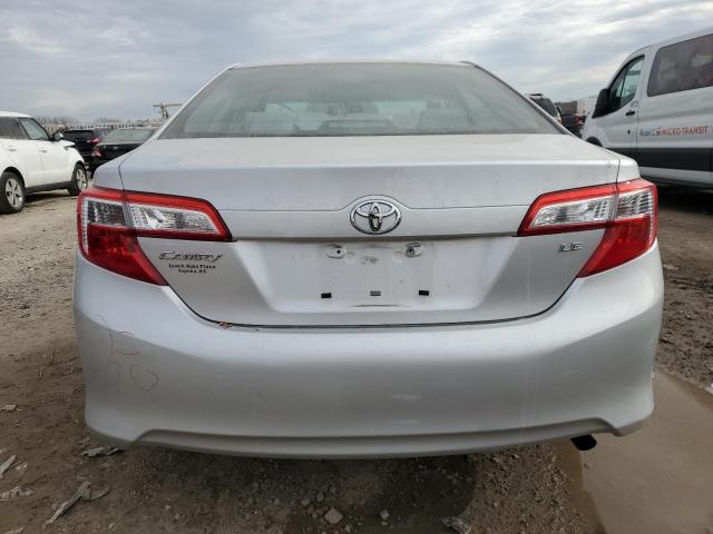 4T1BF1FKXDU247283 - 2013 TOYOTA CAMRY L SILVER photo 6