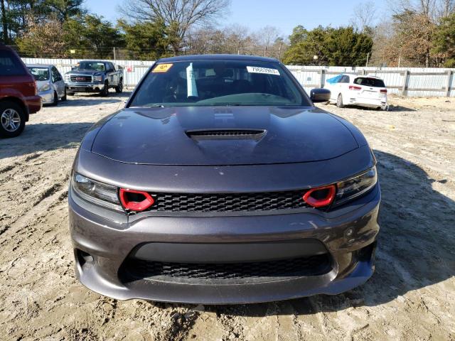 2C3CDXGJ6LH119927 - 2020 DODGE CHARGER SCAT PACK GRAY photo 5