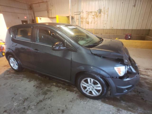 1G1JC6SB4D4178370 - 2013 CHEVROLET SONIC LT GRAY photo 4