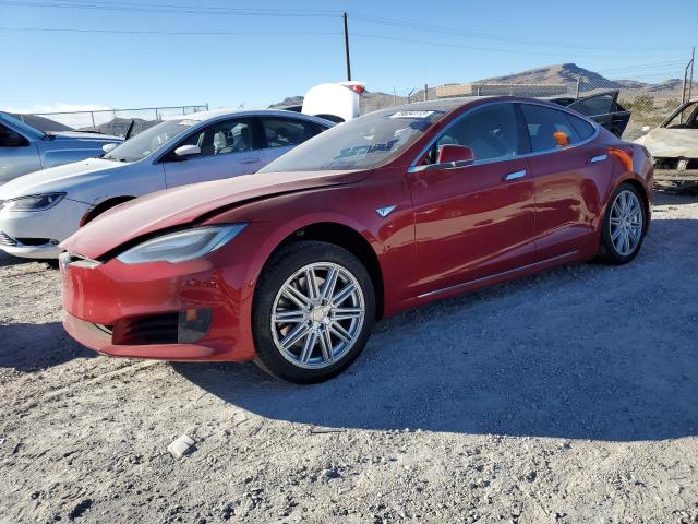 5YJSA1E16GF149523 - 2016 TESLA MODEL S RED photo 1