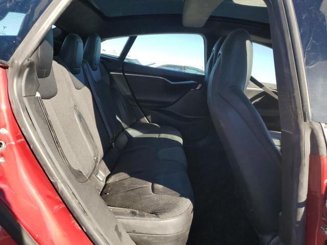 5YJSA1E16GF149523 - 2016 TESLA MODEL S RED photo 10