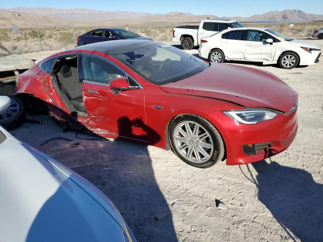 5YJSA1E16GF149523 - 2016 TESLA MODEL S RED photo 4