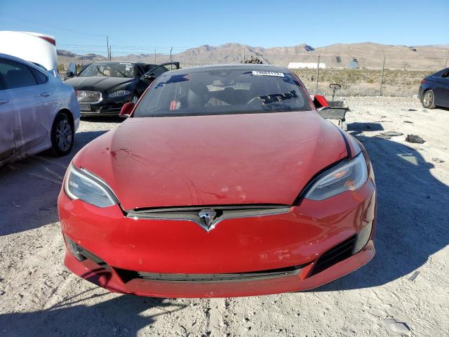 5YJSA1E16GF149523 - 2016 TESLA MODEL S RED photo 5