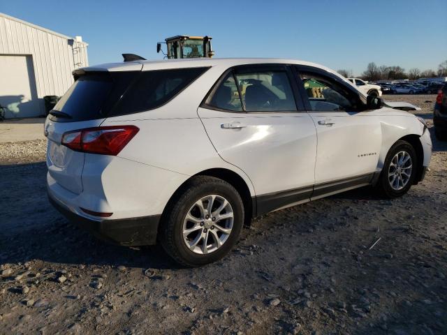 2GNAXHEV8J6306768 - 2018 CHEVROLET EQUINOX LS WHITE photo 3