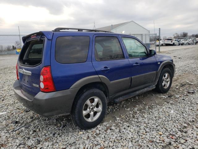 4F2CZ06165KM27939 - 2005 MAZDA TRIBUTE S BLUE photo 3