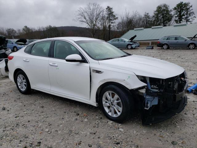 KNAGT4L31G5085640 - 2016 KIA OPTIMA LX WHITE photo 4