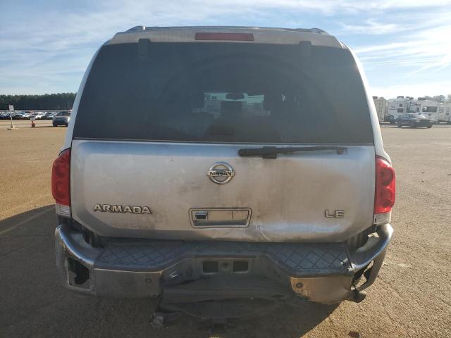 5N1AA08A95N735189 - 2005 NISSAN ARMADA SE SILVER photo 6