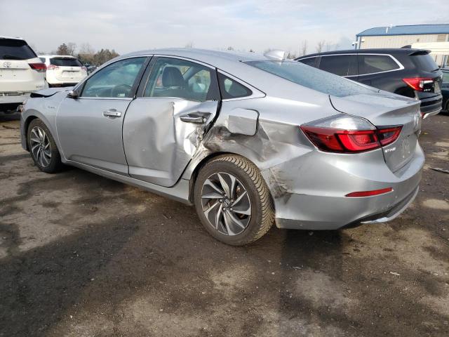 19XZE4F93KE009811 - 2019 HONDA INSIGHT TOURING SILVER photo 2