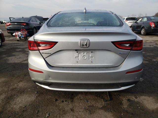 19XZE4F93KE009811 - 2019 HONDA INSIGHT TOURING SILVER photo 6