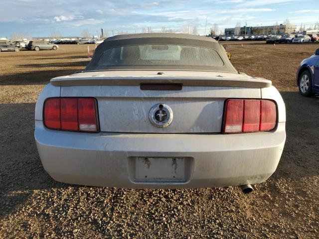 1ZVHT84N185192555 - 2008 FORD MUSTANG SILVER photo 6