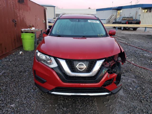 JN8AT2MTXHW408188 - 2017 NISSAN ROGUE S RED photo 5