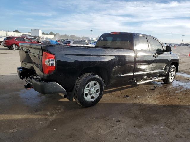 5TFTY5F16JX010205 - 2018 TOYOTA TUNDRA DOUBLE CAB SR/SR5 BLACK photo 3