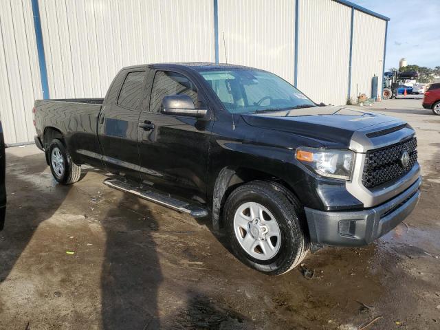 5TFTY5F16JX010205 - 2018 TOYOTA TUNDRA DOUBLE CAB SR/SR5 BLACK photo 4