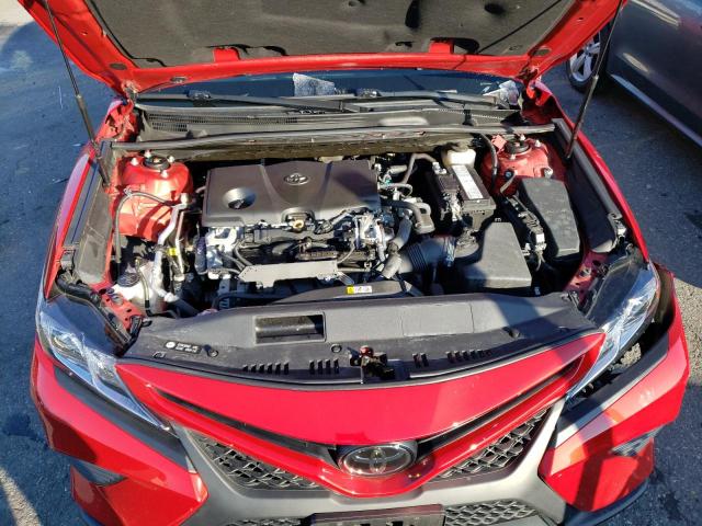 4T1B11HK9KU284298 - 2019 TOYOTA CAMRY L RED photo 11