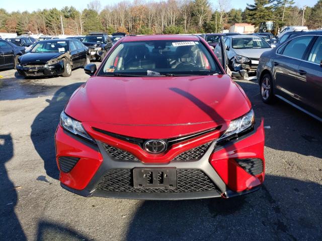 4T1B11HK9KU284298 - 2019 TOYOTA CAMRY L RED photo 5