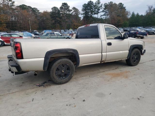 1GCEC14XX6Z117289 - 2006 CHEVROLET SILVERADO C1500 BEIGE photo 3