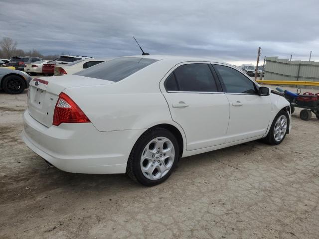 3FAHP0HA4AR255673 - 2010 FORD FUSION SE WHITE photo 3