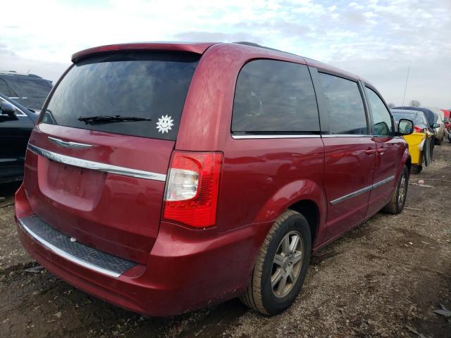 2C4RC1BG4DR525864 - 2013 CHRYSLER TOWN & COU TOURING ბურგუნდია ფოტო 3
