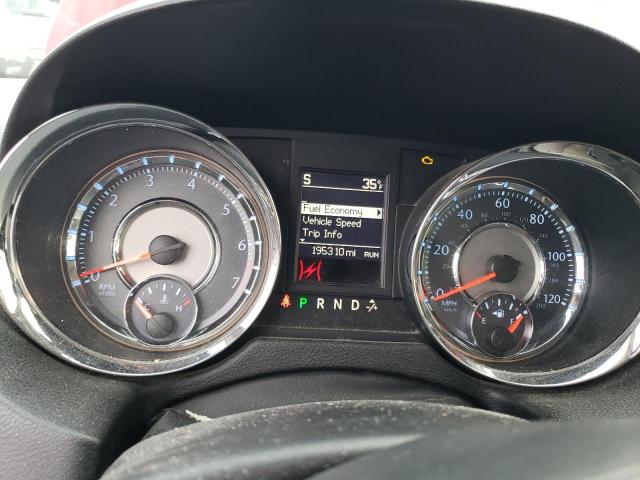 2C4RC1BG4DR525864 - 2013 CHRYSLER TOWN & COU TOURING ბურგუნდია ფოტო 9