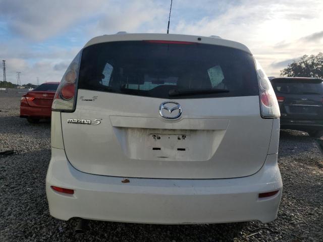 JM1CR293070158439 - 2007 MAZDA 5 WHITE photo 6