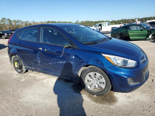 KMHCT5AE2FU219356 - 2015 HYUNDAI ACCENT GS BLUE photo 4