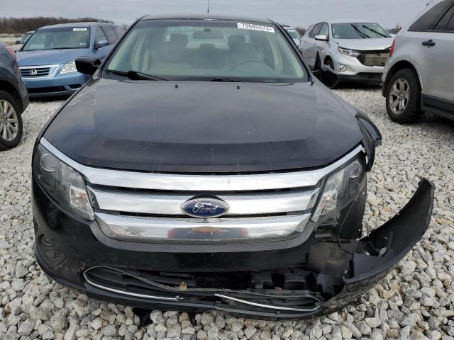 3FAHP0HG6CR119052 - 2012 FORD FUSION SE BLACK photo 5