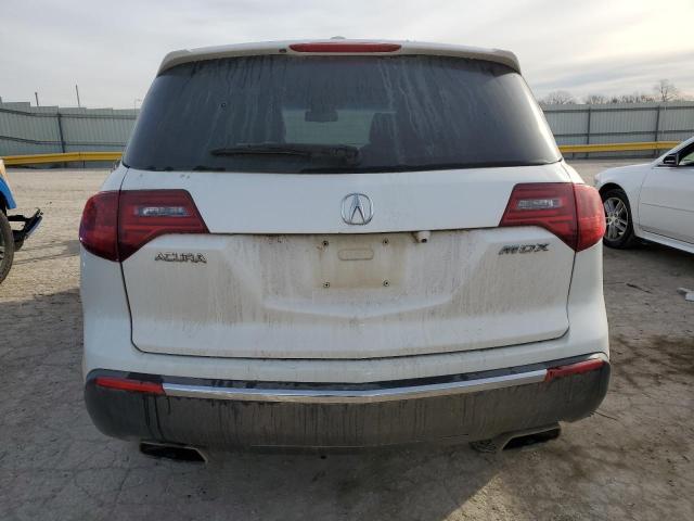 2HNYD2H24AH503823 - 2010 ACURA MDX WHITE photo 6