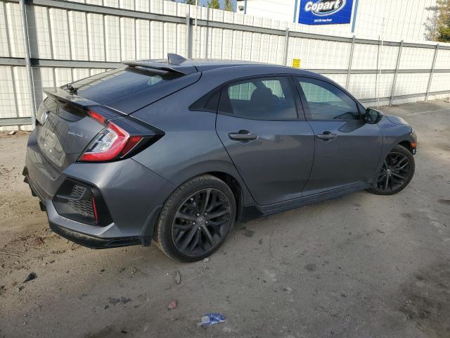 SHHFK7H47MU216096 - 2021 HONDA CIVIC SPORT GRAY photo 3