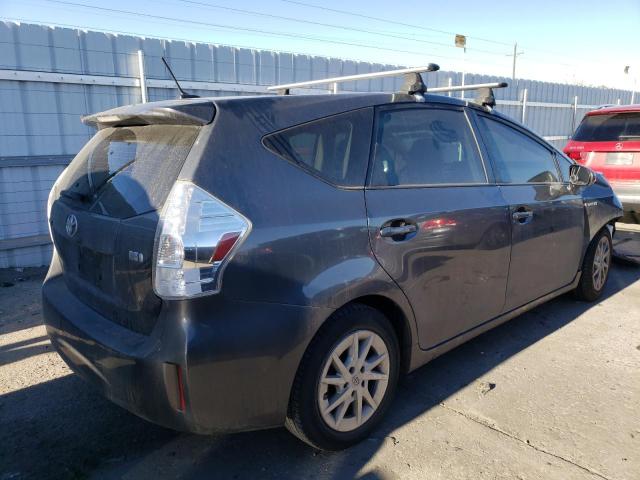 JTDZN3EU2C3042484 - 2012 TOYOTA PRIUS V GRAY photo 3