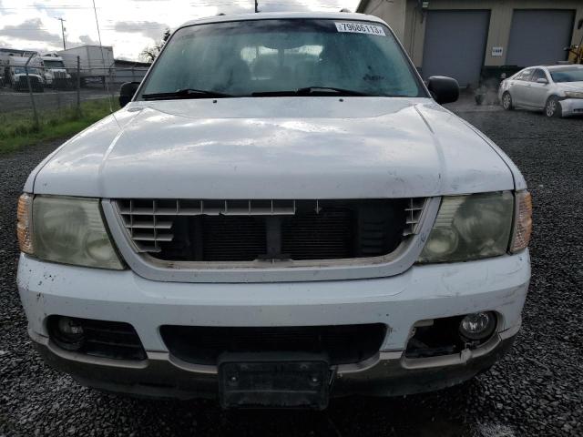 1FMZU74WX4UA18048 - 2004 FORD EXPLORER EDDIE BAUER WHITE photo 5