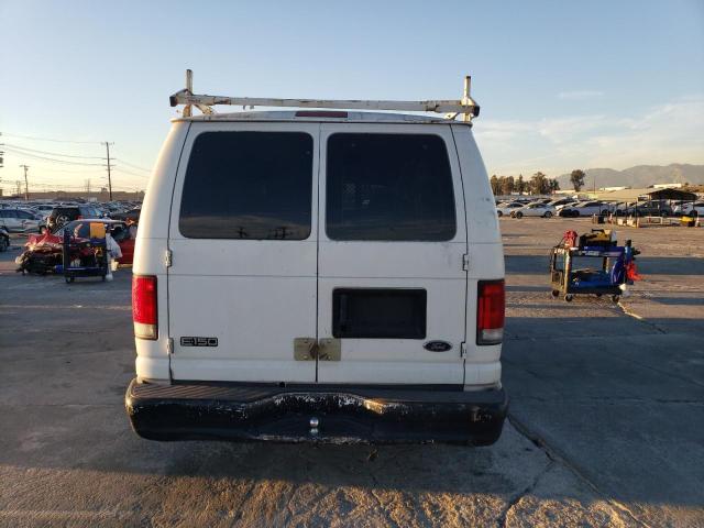 1FTRE14241HA63762 - 2001 FORD ECONOLINE E150 VAN WHITE photo 10