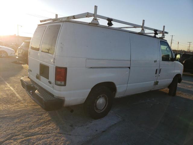 1FTRE14241HA63762 - 2001 FORD ECONOLINE E150 VAN WHITE photo 3