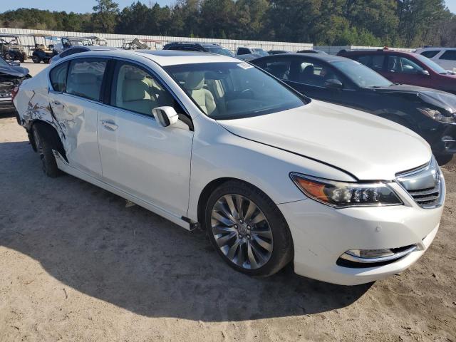 JH4KC1F94GC001767 - 2016 ACURA RLX ADVANCE WHITE photo 4
