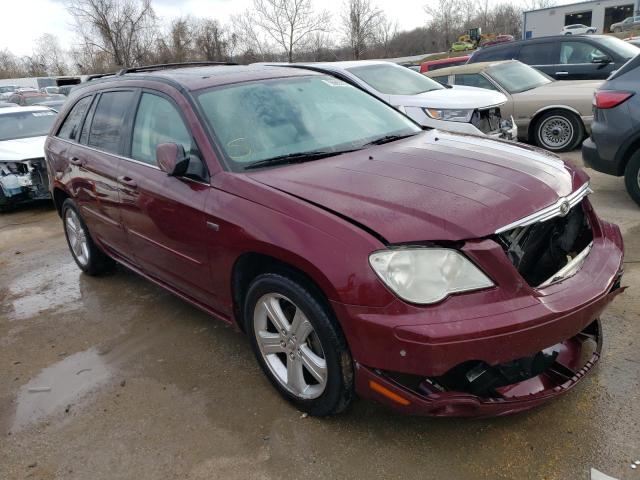 2A8GF68X98R656631 - 2008 CHRYSLER PACIFICA TOURING BURGUNDY photo 4