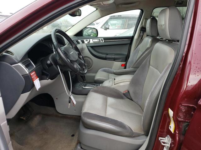 2A8GF68X98R656631 - 2008 CHRYSLER PACIFICA TOURING BURGUNDY photo 7